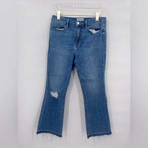 FRAME Le crop mini boot size 32